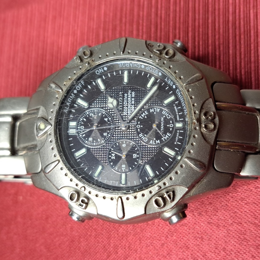 Citizen Titanium chronometer watch